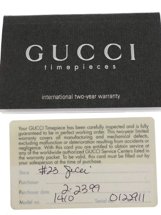 Gucci 1400L Quartz Watch SS #S 196590 main image 15